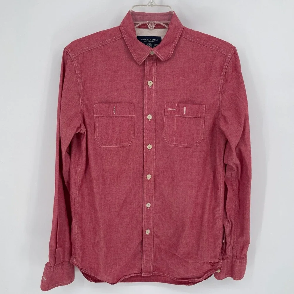 american eagle mens dress shirts Men's Formal White Shirts